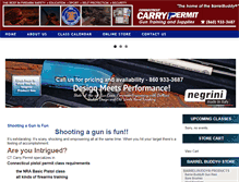 Tablet Screenshot of ctcarrypermit.com